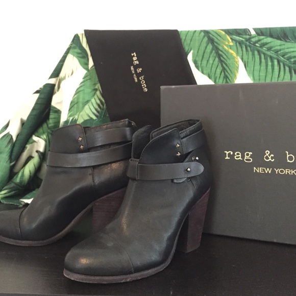 Rag & Bone Harrow Boot Authentic in Black size 38. - Picture 1 of 4